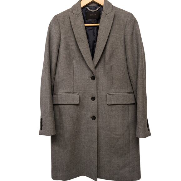 J.Crew Jackets & Blazers - J. Crew Factory Women's Gray Tailored Long Coat